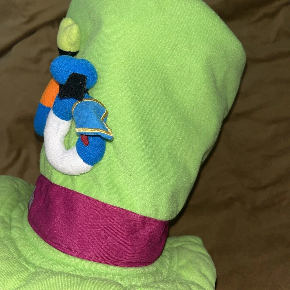 Walt Disney World 2000 Goofy Green Plush Hat Cap Adult Size Numbers Rare Costume